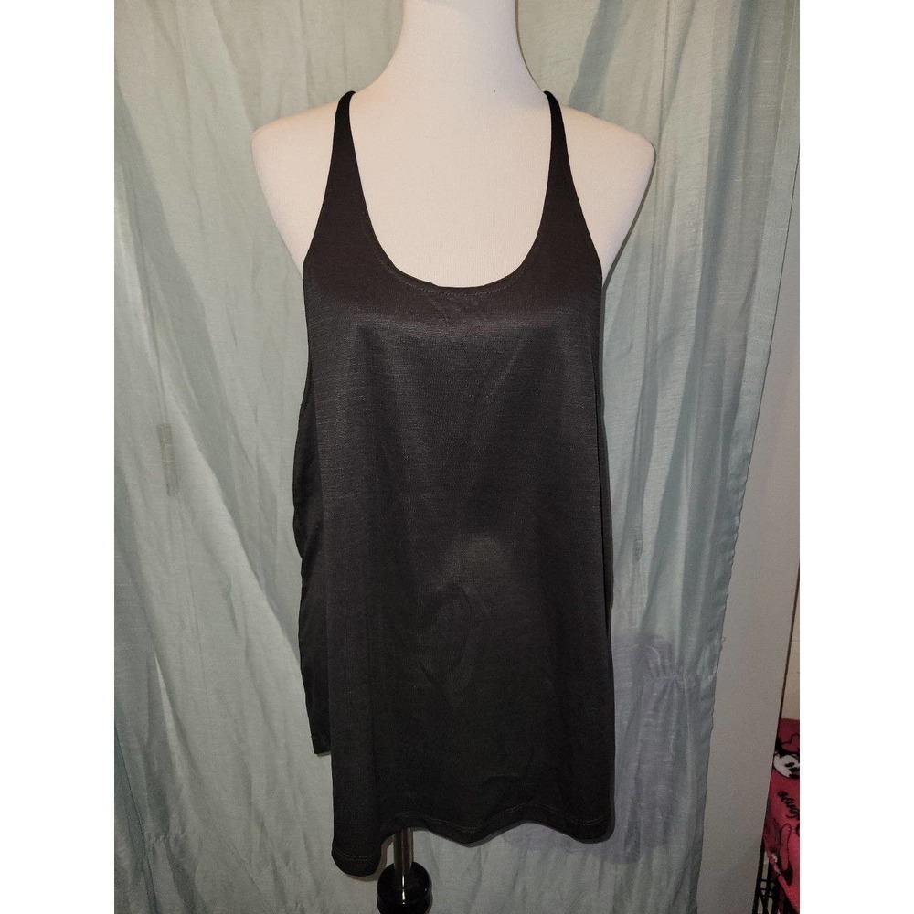 Black workout Tank Top xl